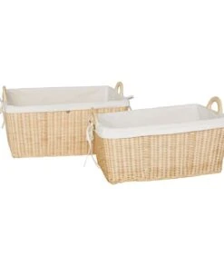 Set Van Wasmanden In Rotan -Dagelijkse Boodschappen Winkel 7138735336214b27bc7588aad9023148