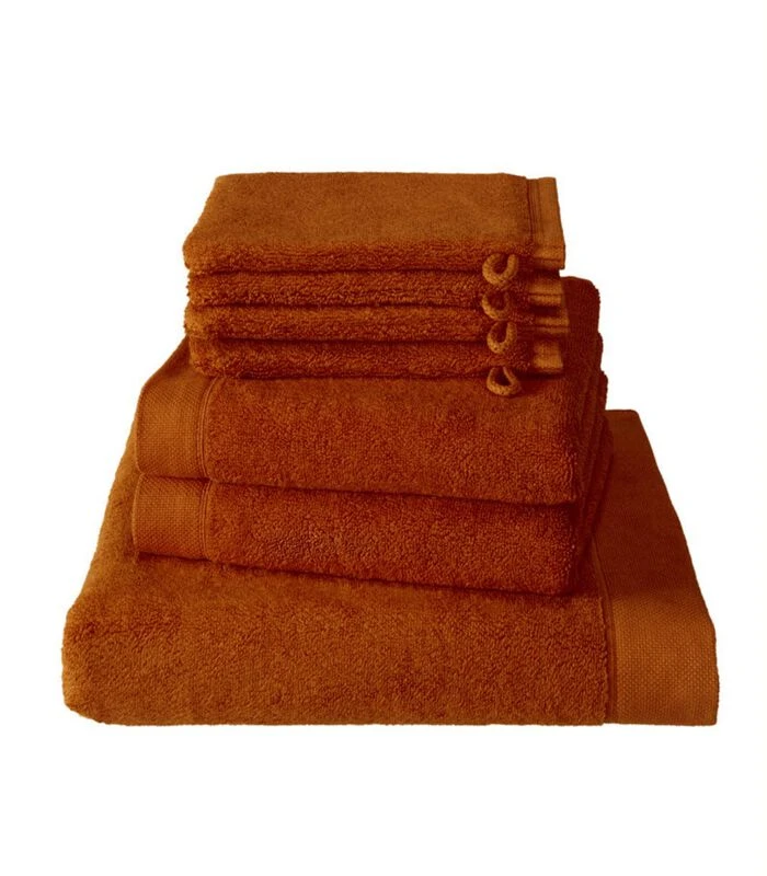 7-delige Handdoekenset Maom Caramel 1 7-delige Handdoekenset Maom Caramel