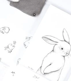 BUNNY - Kinderposter - Voor Konijn -Dagelijkse Boodschappen Winkel 7277b7d7fc0545b389278fe2fc075e0f