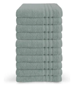 Handdoek 50 X 100 Cm Zeeblauw - 10 Stuks