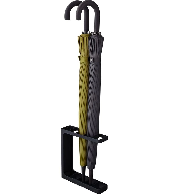 Yamazaki Umbrella Stand - Grind - Black 2 Yamazaki Umbrella Stand - Grind - Black - Afbeelding 2