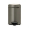 Brabantia NewIcon Prullenbak - 3 L - Platinum