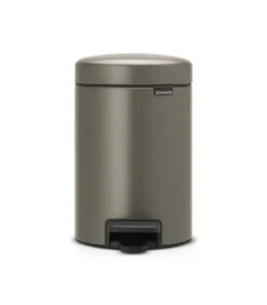 Brabantia NewIcon Prullenbak - 3 L - Platinum