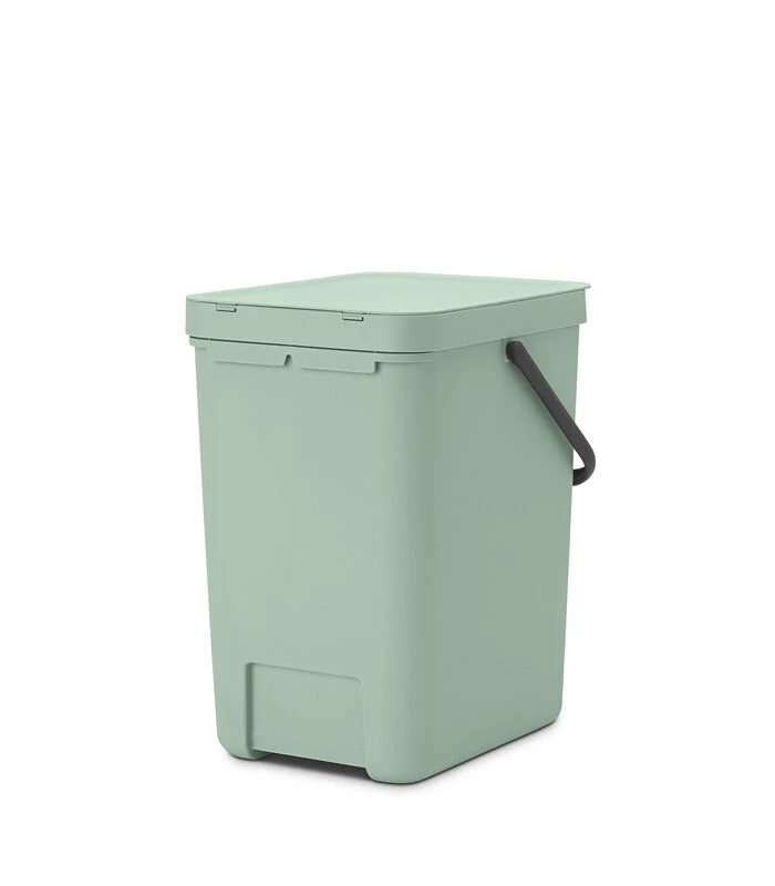 Brabantia Sort & Go Afvalemmer, 25 Liter - Jade Green 2 Brabantia Sort & Go Afvalemmer, 25 Liter - Jade Green - Afbeelding 2