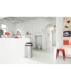 Brabantia Touch Bin, 60L - Matt Steel Fingerprint Proof 7 Brabantia Touch Bin, 60L - Matt Steel Fingerprint Proof -Dagelijkse Boodschappen Winkel 74a630c0e59a4ecaaca952d653cd377d