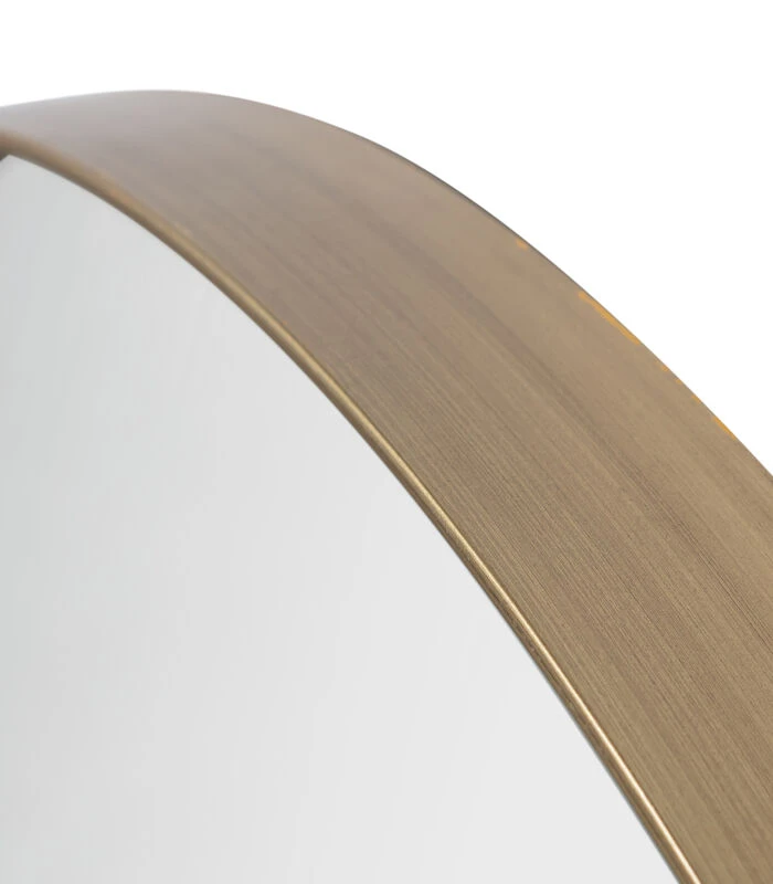 Doutzen Spiegel - Metaal - Goud - 115x115x5 4 Doutzen Spiegel - Metaal - Goud - 115x115x5 - Afbeelding 4
