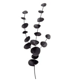 BePureHome Eucalyptus Wanddeco - Metaal - Zwart - 91x37x9