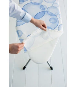 Brabantia Strijkplankhoes B, 124x38 Cm, PerfectFlow - Bubbles