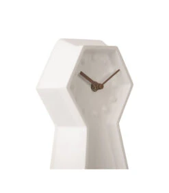 Karlsson Tafelklok Genuine - Wit - 34x9,4x16cm -Dagelijkse Boodschappen Winkel 765253f2bd1946dfa3e6e873f52f221b