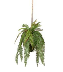 WOOOD Varen Hangende Kunstplant - Groen - 30x58x30