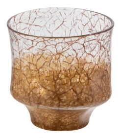 BePureHome Grain Vaas - Glas - Bruin - 18x18x18 -Dagelijkse Boodschappen Winkel 7a366049514f4c79b6ba003b1e7e3468