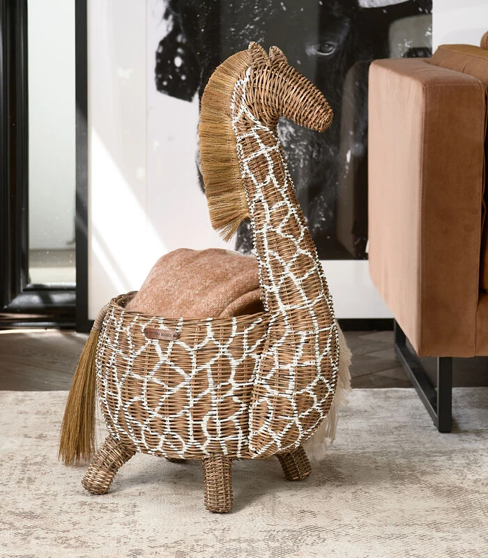 Opbergmanden - Happy Giraffe Basket - Bruin 2 Opbergmanden - Happy Giraffe Basket - Bruin - Afbeelding 2