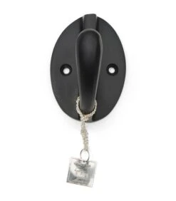 Handdoekhaakjes - Small Kitchen Hook Black M - Keukenhaakjes Zwart - Set Van 2 Stuks