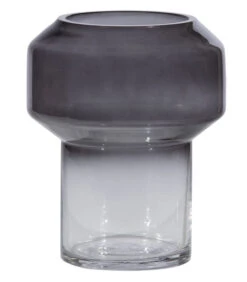 Jaxx Vaas - Glas - Zwart - 20x15x15