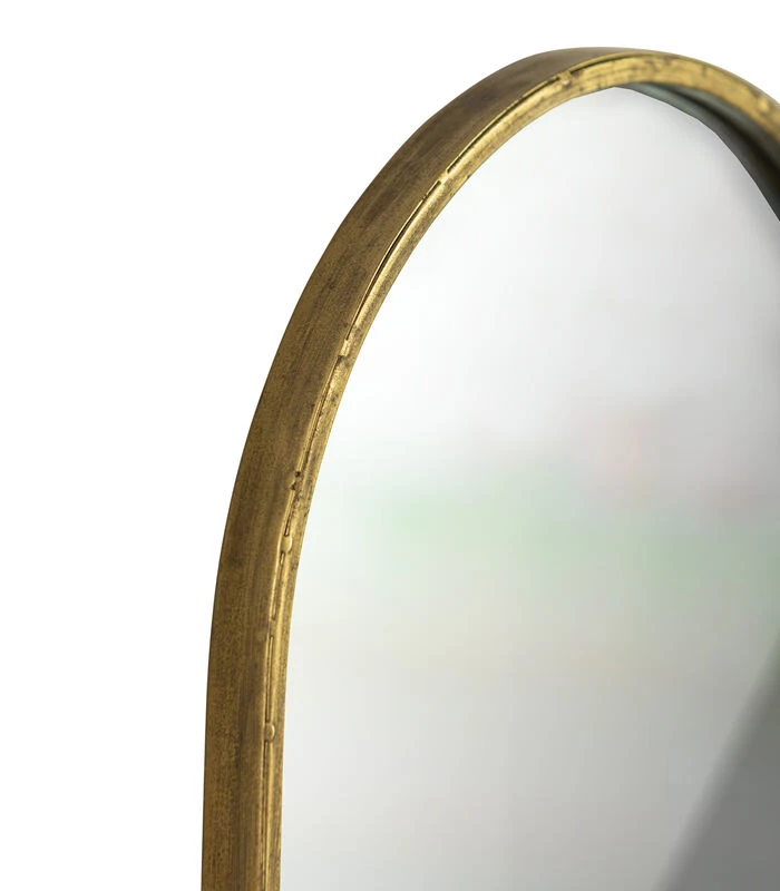 BePureHome Look A Like Spiegel - Antique Brass - 83x36x20 4 BePureHome Look A Like Spiegel - Antique Brass - 83x36x20 - Afbeelding 4