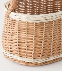 Rieten Boodschappenmand -Dagelijkse Boodschappen Winkel 81a0a2009d6f4d61825a16f952812140