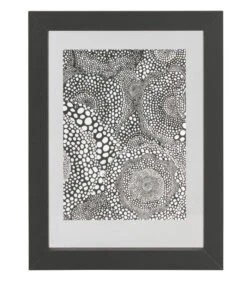 Exclusive Blake Fotolijst Met Houten Rand - Zwart - 40x30x4