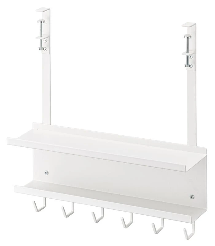 Yamazaki Under-desk Cable & Router Organizer - Smart - White 1 Yamazaki Under-desk Cable & Router Organizer - Smart - White