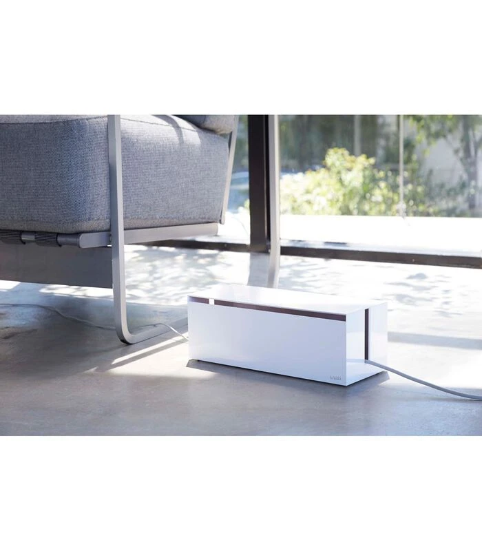 Yamazaki Cable Box Web - White 2 Yamazaki Cable Box Web - White - Afbeelding 2