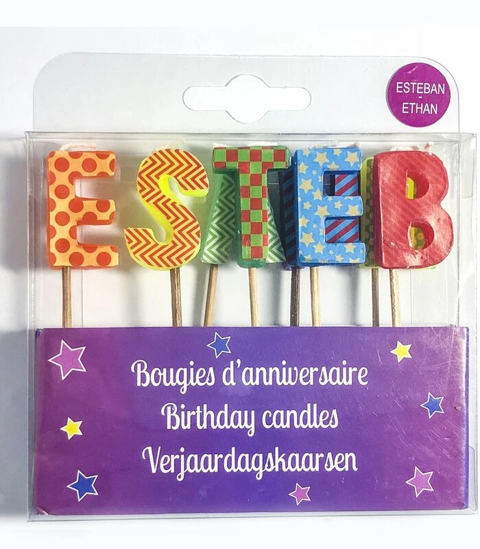 Verjaardagskaarsen Namen Esteban En Ethan 1 Verjaardagskaarsen Namen Esteban En Ethan