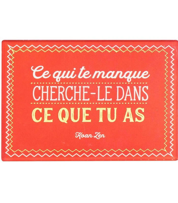 Leitmotiv - Glazen Magneet - Wat Je Hebt... 2 Leitmotiv - Glazen Magneet - Wat Je Hebt... - Afbeelding 2