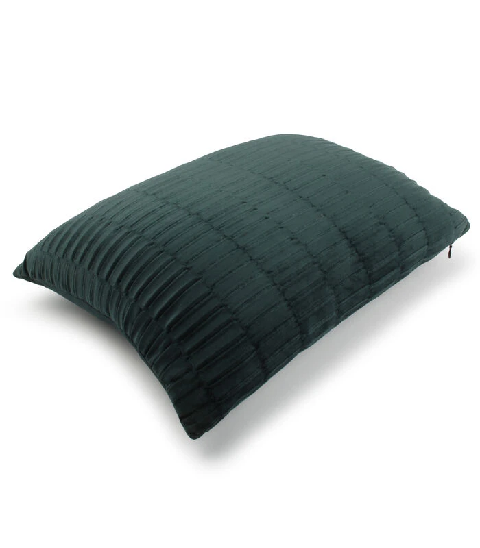Kussen 45x30cm Velvet Groen Misa 2 Kussen 45x30cm Velvet Groen Misa - Afbeelding 2