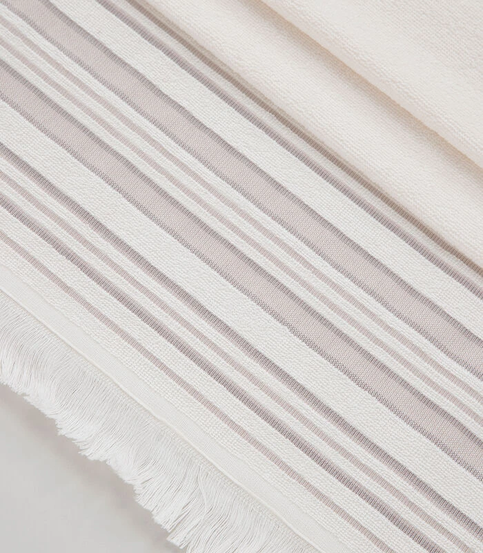 Badhanddoek Derin 100x150 Cm Beige 3 Badhanddoek Derin 100x150 Cm Beige - Afbeelding 3