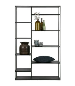 Exclusive June Rek - Metaal - Zwart - 195x120x35 -Dagelijkse Boodschappen Winkel 8b80583e76234586a08eb1de391b2f08
