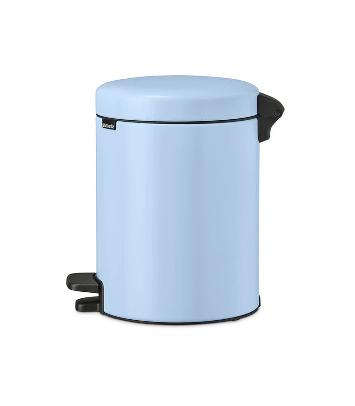 Brabantia NewIcon Pedaalemmer, 5 Liter - Dreamy Blue 2 Brabantia NewIcon Pedaalemmer, 5 Liter - Dreamy Blue - Afbeelding 2