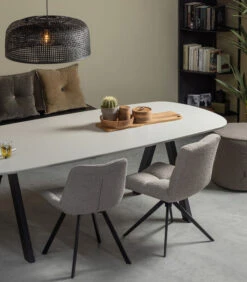 Levy Kussen - Katoen - Mocca - 45x45 -Dagelijkse Boodschappen Winkel 8de1979493c14aa69cb5bc12d30593b3