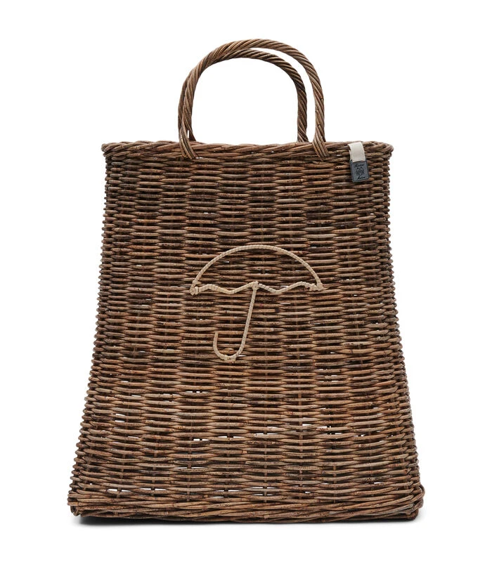 Paraplubak - Rustic Rattan Umbrella Bag - Naturel 1 Paraplubak - Rustic Rattan Umbrella Bag - Naturel
