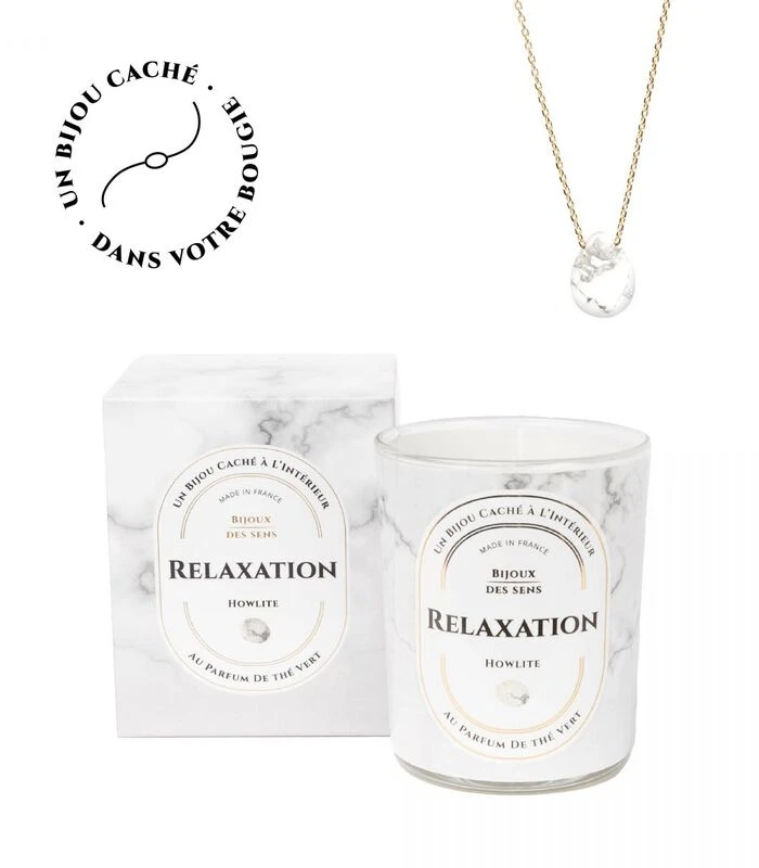 Geurkaars Groene Thee Met Gouden Messing Ketting 2 Geurkaars Groene Thee Met Gouden Messing Ketting - Afbeelding 2