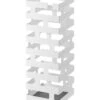 Yamazaki Brick Umbrella Stand Square - White