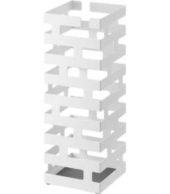 Yamazaki Brick Umbrella Stand Square - White