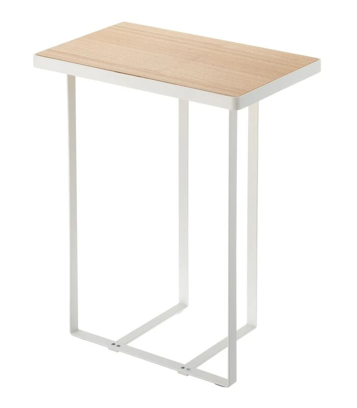 Yamazaki Magazine Rack & Table - Tower - White 1 Yamazaki Magazine Rack & Table - Tower - White