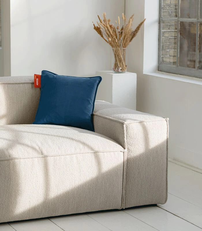 Ploov - Warmtekussen - 45x45 Velvet - Juniper Blue 2 Ploov - Warmtekussen - 45x45 Velvet - Juniper Blue - Afbeelding 2