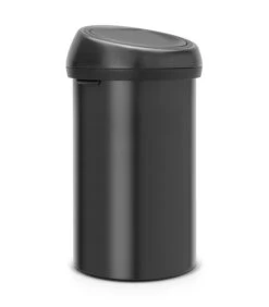 Brabantia Touch Bin Afvalemmer, 60 Liter - Matt Black -Dagelijkse Boodschappen Winkel 99d33dee045947ba8141fe98764f158f