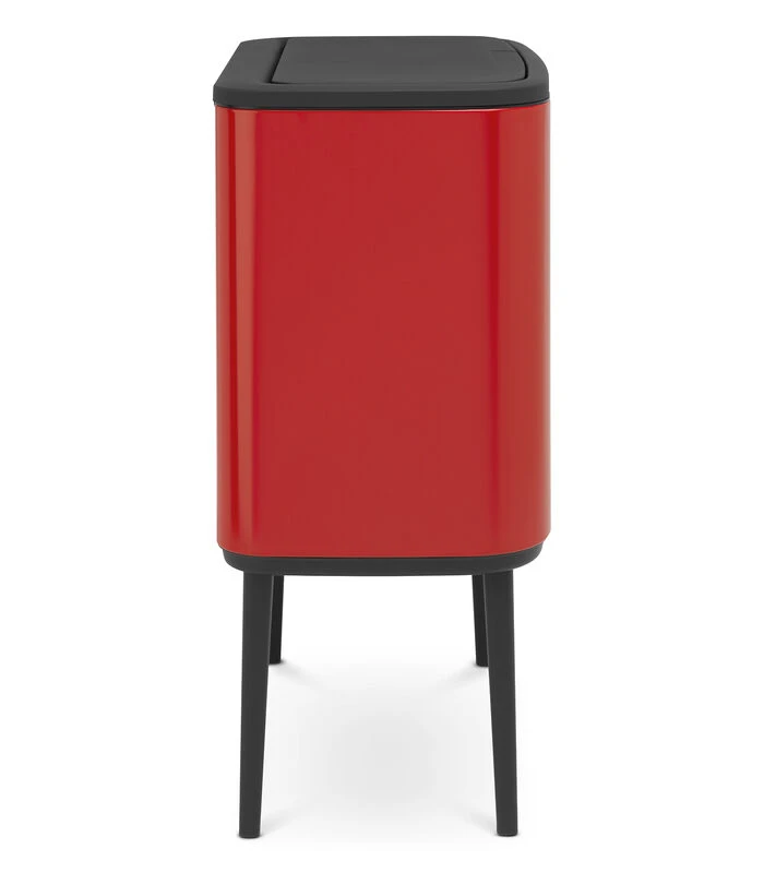 Brabantia Bo Touch Bin, 3 X 11L - Passion Red 3 Brabantia Bo Touch Bin, 3 X 11L - Passion Red - Afbeelding 3