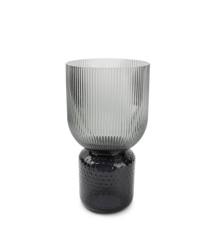 Vaas 16xH31cm Smoked Coco 1 Vaas 16xH31cm Smoked Coco