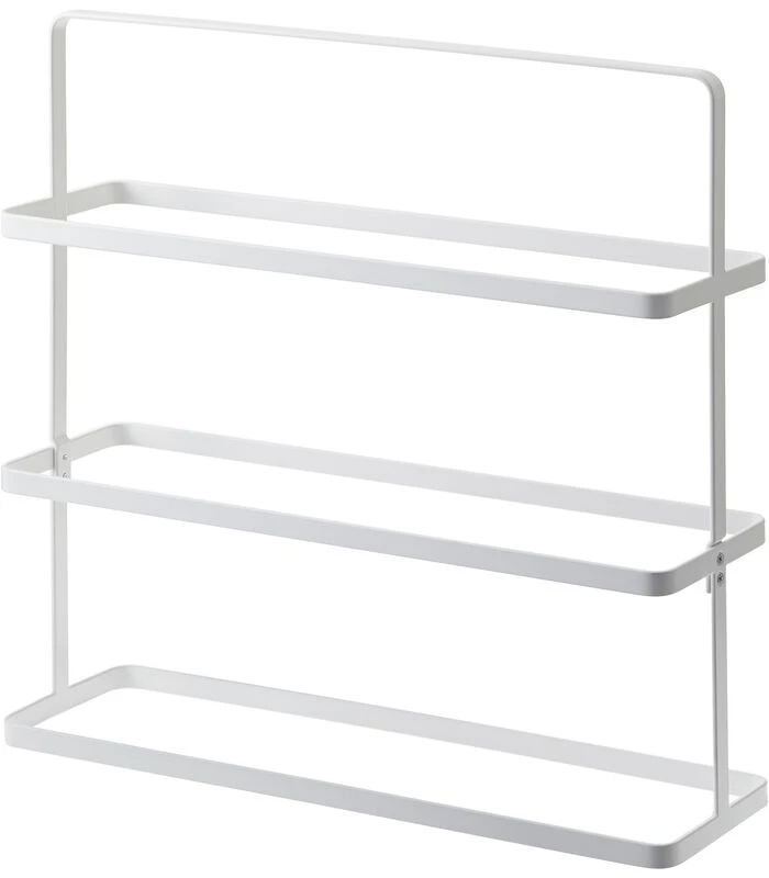 Yamazaki Shoe Rack Wide - Tower - White 1 Yamazaki Shoe Rack Wide - Tower - White