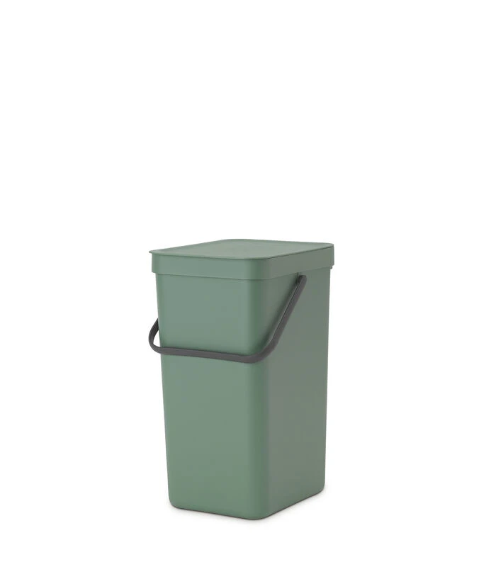 Brabantia Sort & Go Afvalemmer, 16 Liter - Fir Green 1 Brabantia Sort & Go Afvalemmer, 16 Liter - Fir Green