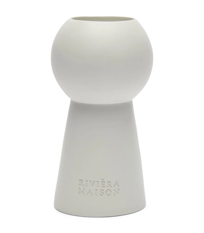 Waxinelichthouder Rond, Theelichthouder - Oriental Pearl - Mat Beige 1 Waxinelichthouder Rond, Theelichthouder - Oriental Pearl - Mat Beige