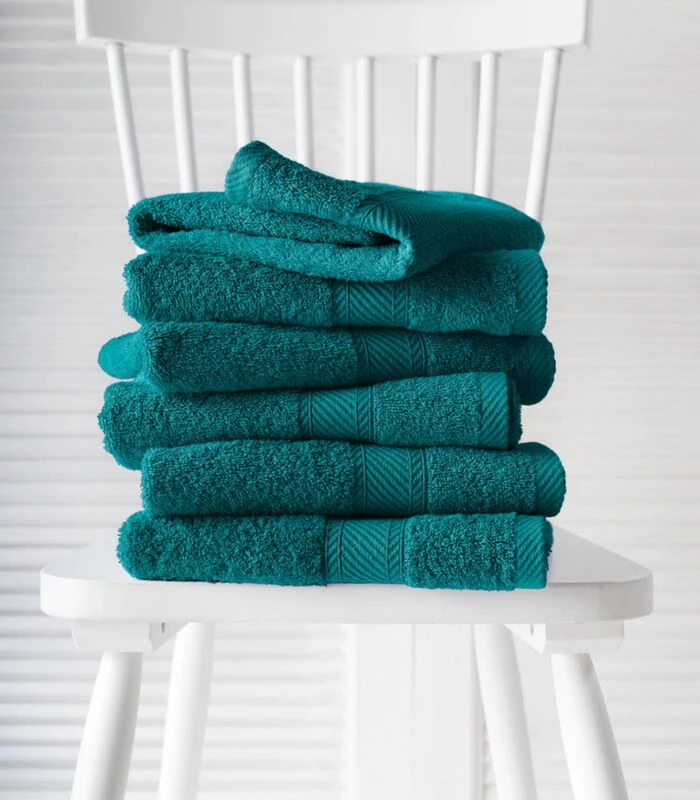 Handdoek Hélène Lake Green 2 Handdoek Hélène Lake Green - Afbeelding 2