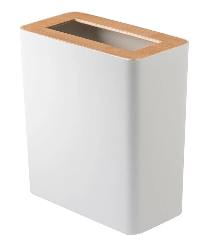 Yamazaki Trash Can Square - Rin - Natural 1 Yamazaki Trash Can Square - Rin - Natural