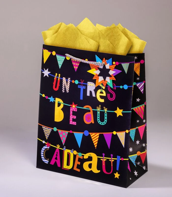 Geschenkentas Fanion L 26 X H 32,5 X P 12,5 Cm 1 Geschenkentas Fanion L 26 X H 32,5 X P 12,5 Cm