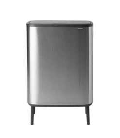 Brabantia Bo Touch Bin Hi,2x30L Matt Steel Fingerprint Proof