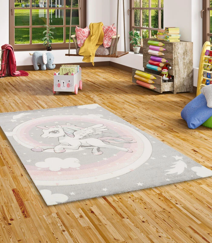 Vloerkleed Maui Kids Pastel Eenhoorn 2 Vloerkleed Maui Kids Pastel Eenhoorn - Afbeelding 2