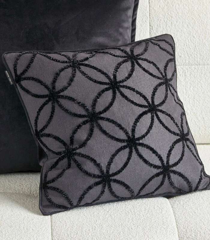 Kussensloop Theater Olcay Zwart - 50x50 Cm 2 Kussensloop Theater Olcay Zwart - 50x50 Cm - Afbeelding 2