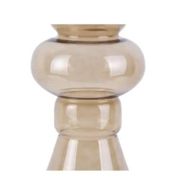 PRESENT TIME Vaas Morgana - Glas Honingbruin - Large - 18x50cm -Dagelijkse Boodschappen Winkel a547abecf7754e899e5092a1a2d90b3d