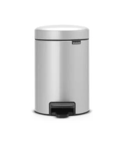 Brabantia NewIcon Prullenbak - 3 L - Metallic Grey